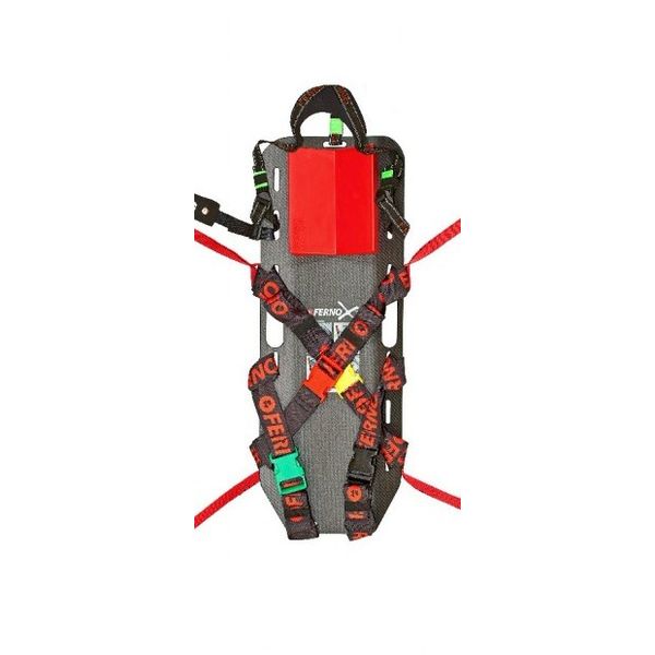 Attelle d'extraction Ferno xt avec 4 sangles noires de sécurité