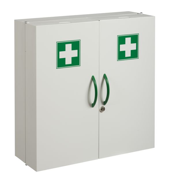 Armoire à pharmacie 52 x 20 x 54 cm 2 portes - vide