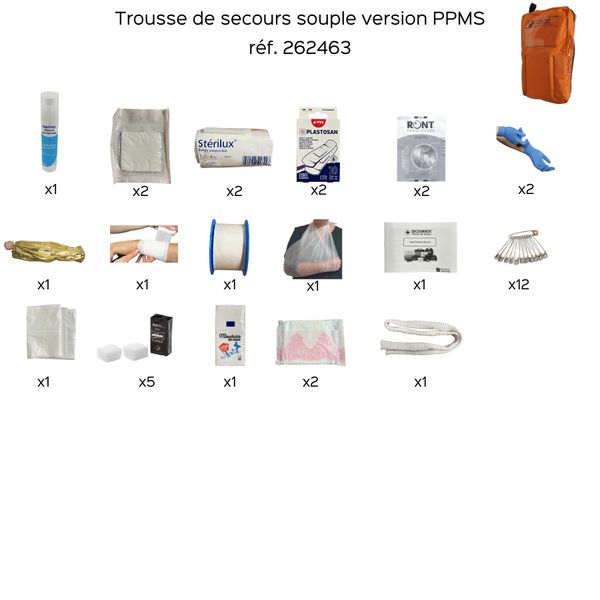 trousse secours souple version ppms