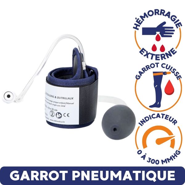 Garrot pneumatique manuel adulte - cuisse