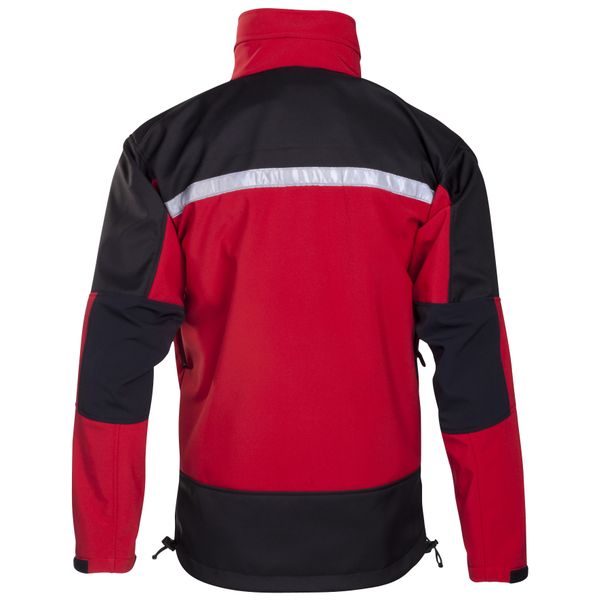 Veste technique imperméable softshell pompier grimp