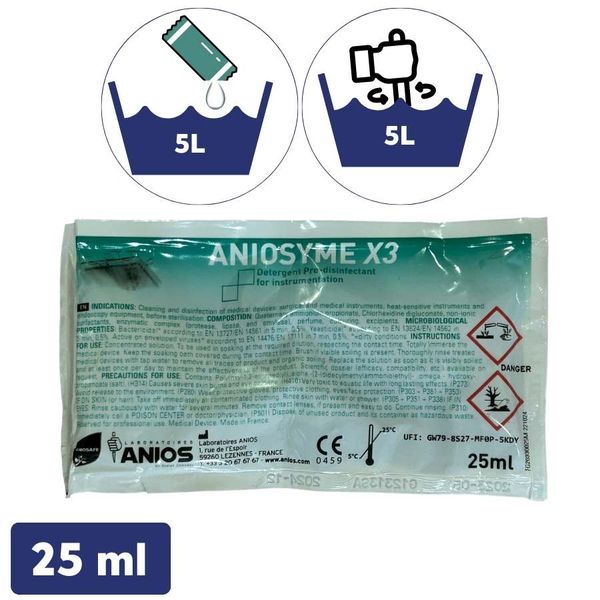 Aniosyme X3 Anios - La dose de 25ml