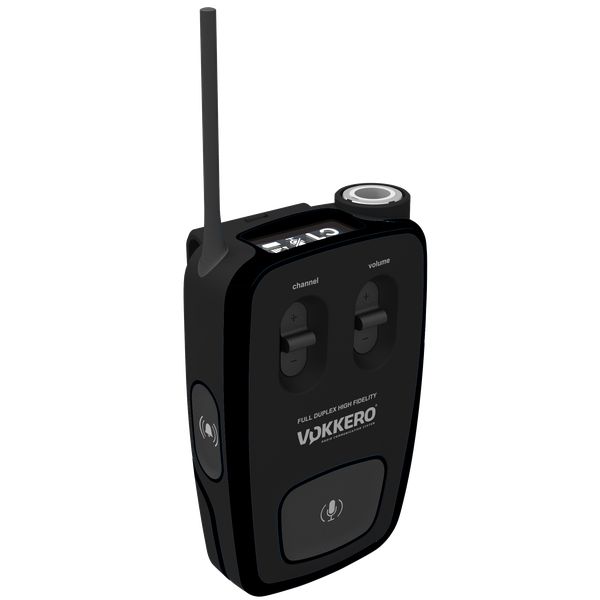 Système de communication radio Vokkero Guardian Plus - Kit de 3 utilisateurs avec oreillettes