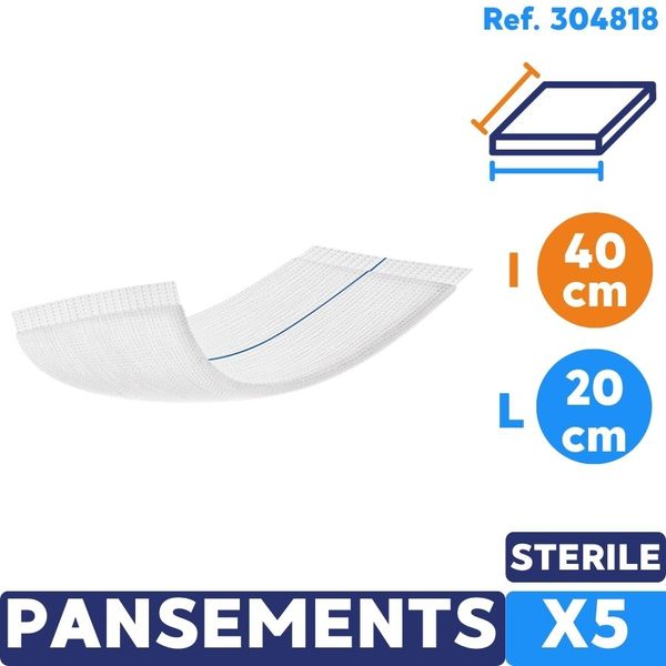 Zetuvit Pansement américain absorbant stérile