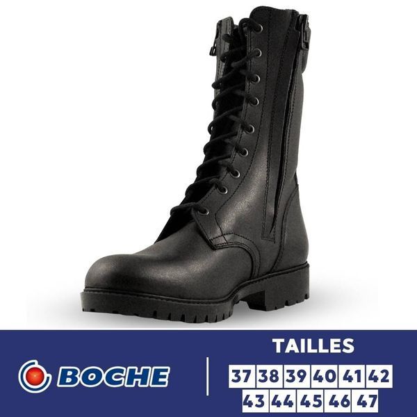 Chaussure Rangers Boche RE27 avec double zip latéral