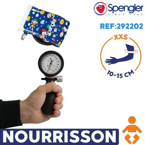 tensiometre spengler bras​ nourrisson taille xxs 