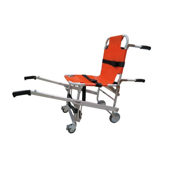 Chaise portoir pliante 4 roues S-242 Ferno avec anneaux pour harnais