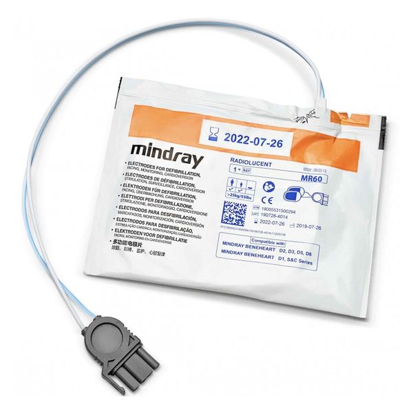 Electrodes défibrillateur Mindray C1A et C2 - Adulte / Pédiatrique