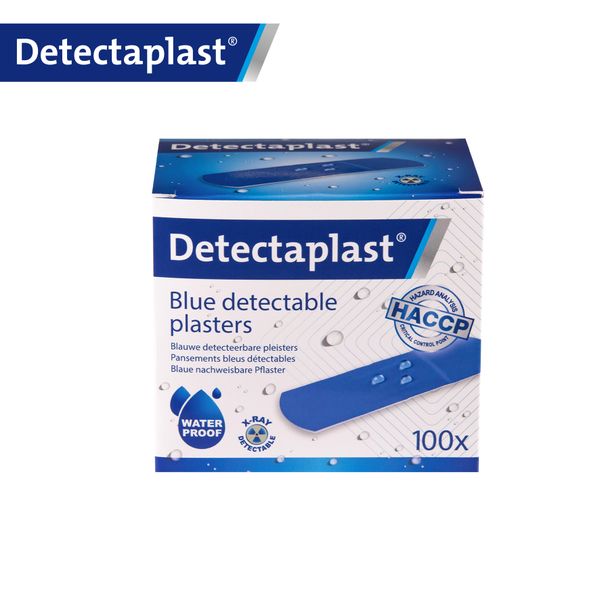 Pansements bleus détectables 25x72 mm – boîte de 100 unités
