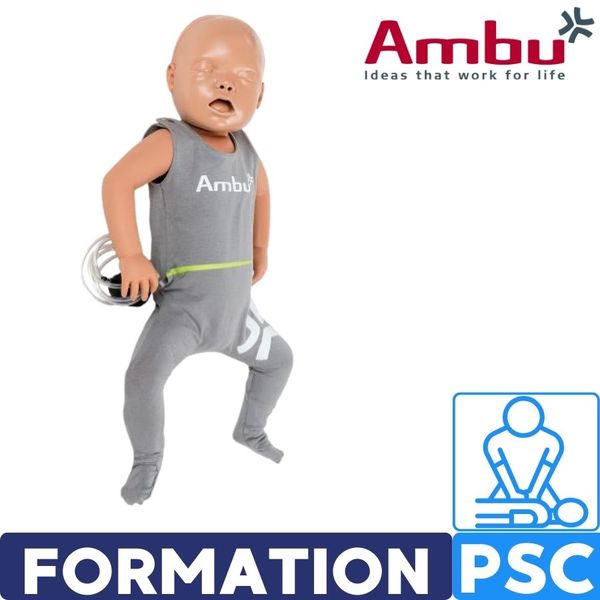 mannequin rcp​ bébé pour formation psc