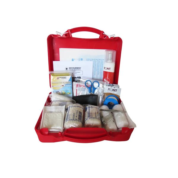 Trousse de secours 8 - 10 personnes  - Remplie