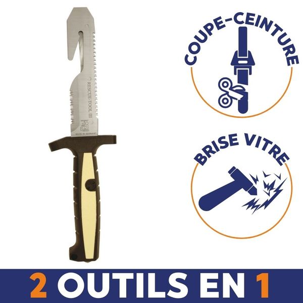 Couteau Rescue Tool III