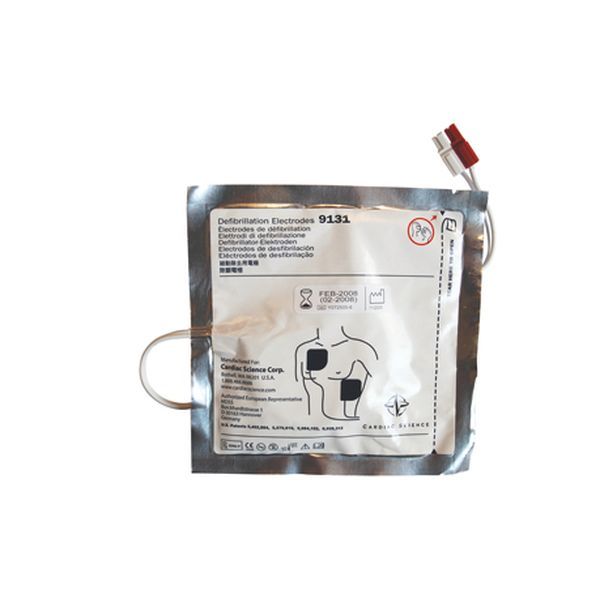 Electrodes adultes (la paire) pour défibrillateur G3