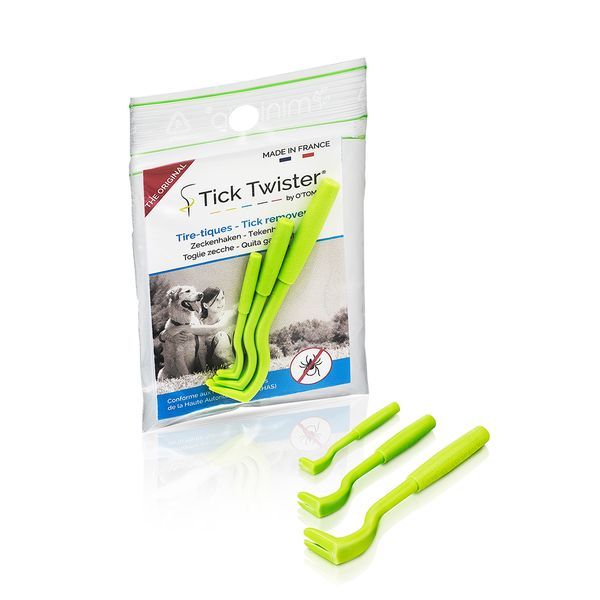 Sachet de 3 tire-tiques O'TOM