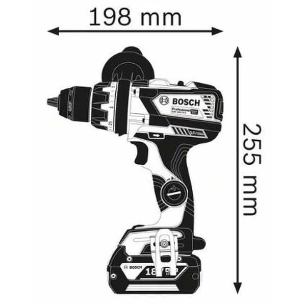 Perceuse visseuse sans fil GSR 18V-110C BOSCH à percussion avec coffret