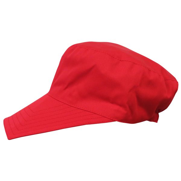 Casquette jsp rouge diamètre de 55 à 61 cm