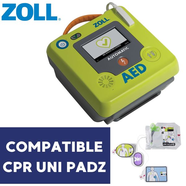 Défibrillateur AED 3 Zoll - 2 version : automatique ou semi automatique