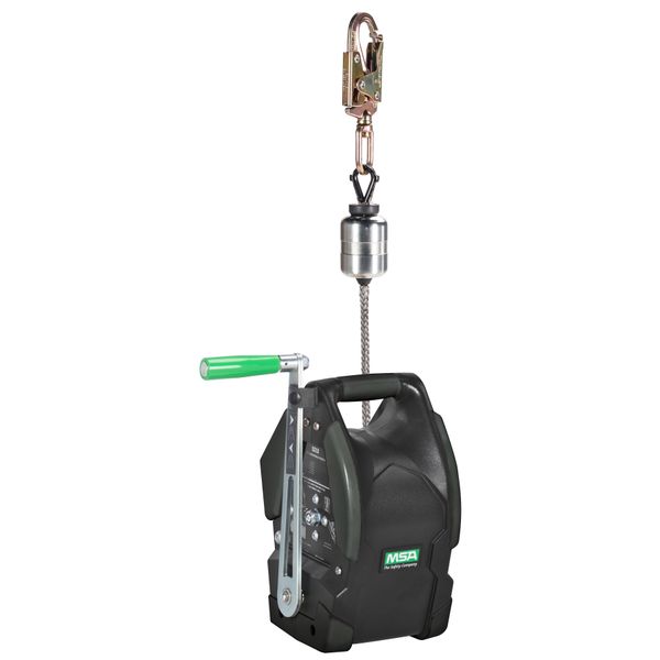 Treuil MSA Workman 15 m câble acier inoxydable