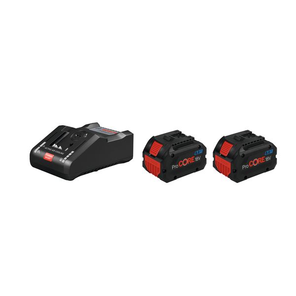 Kit de 2 batteries 8Ah 18V avec chargeur