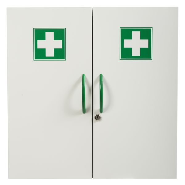 Armoire à pharmacie métal 20 personnes- Remplie