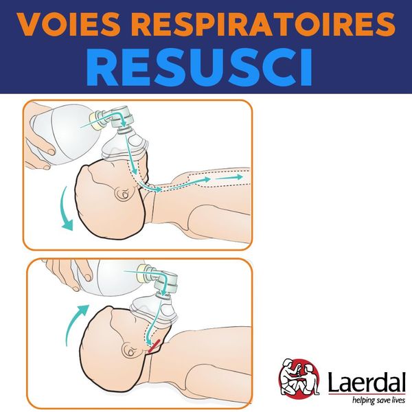 Mannequin secourisme Resusci Junior Laerdal QCPR