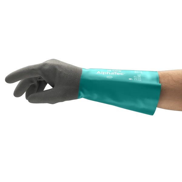 Gants de protection nitrile AlphaTec avec grip