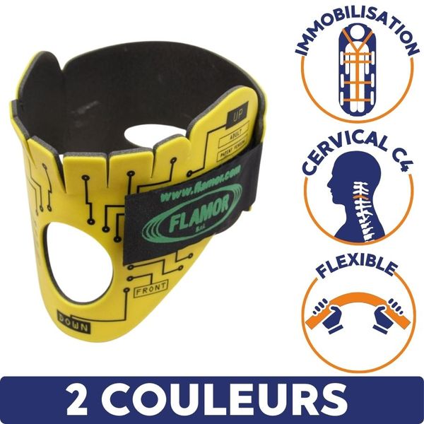 collier cervicales c4 pour immobilisation 