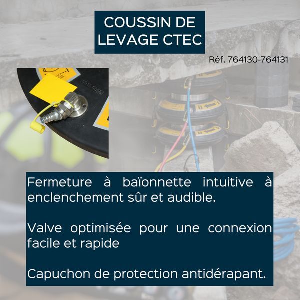 Coussin de levage CTEC