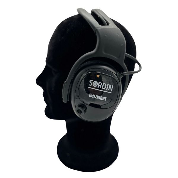 Casque anti-bruit Cut Off Médium Noir