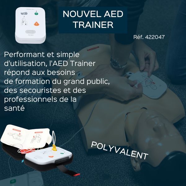 Défibrillateur de formation Laerdal : Nouvel AED Trainer