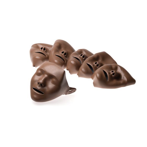 Pack de 6 masques de visage New Little Anne, teint foncé