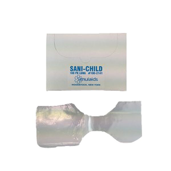 Sacs d'insufflation pour mannequin RCP Sani-Child