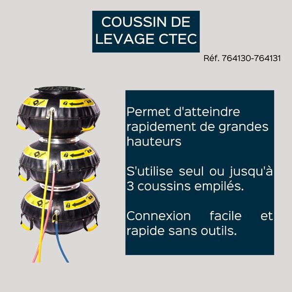 Coussin de levage CTEC