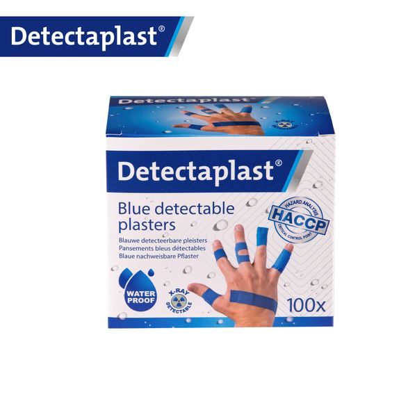 Pansements bleus détectables assortiment 3 tailles – boîte 100