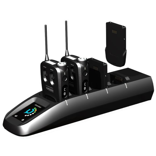 Système de communication radio Vokkero Guardian Plus - Kit de 3 utilisateurs avec oreillettes