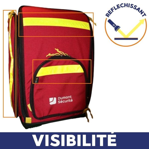 bande réfléchissante pour haute visibilité sac médical