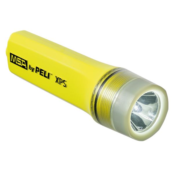 Lampe led Atex pour casque pompier, piles AA, ultra légère MSA XPS