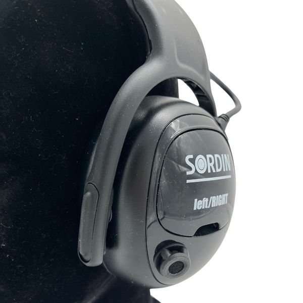 Casque anti-bruit Cut Off Médium Noir