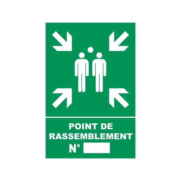 Panneau Point de rassemblement