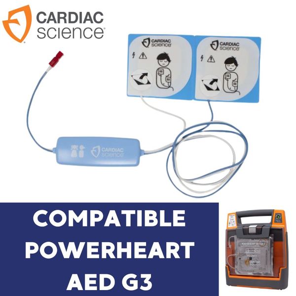 Electrode défibrillateur enfant Powerheart G3