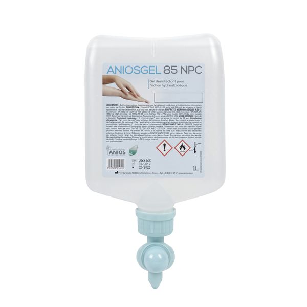 Gel  hydroalcoolique Aniosgel 85 NPC - 1 litre