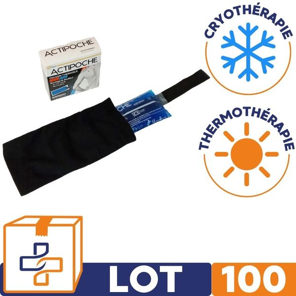 Poche de gel froid chaud Actipoche Lot de 100 thermothérapie cryothérapie 