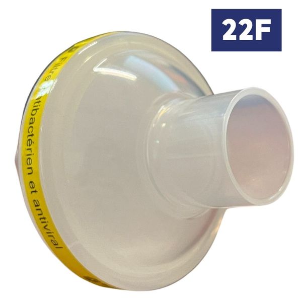 Filtre antibactérien et antiviral non stérile pour bavu