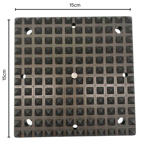 Base rigide carrée pour étais 15cm