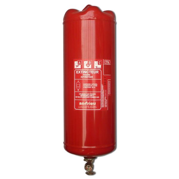 Extincteur automatique poudre ABC 6 kg - Pendulaire