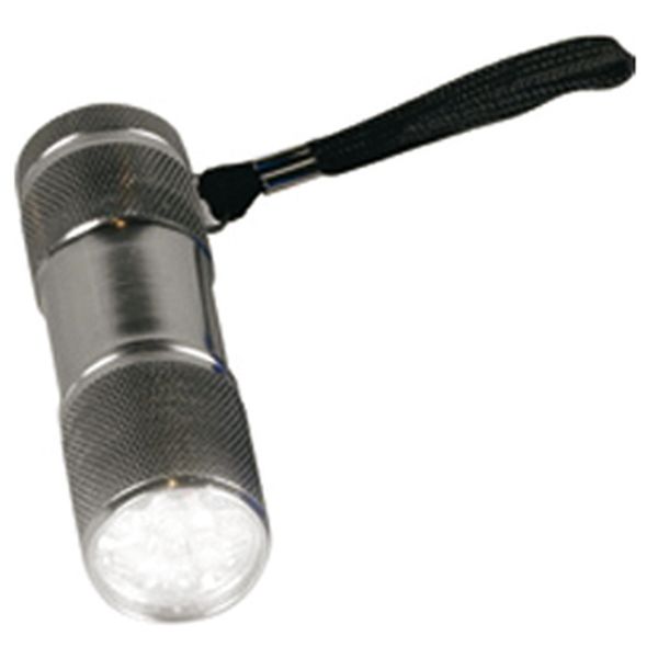 Lampe torche compact 9 led lumière blanche