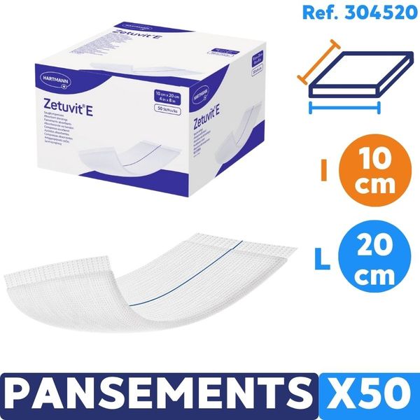 Zetuvit Pansement absorbant non stérile