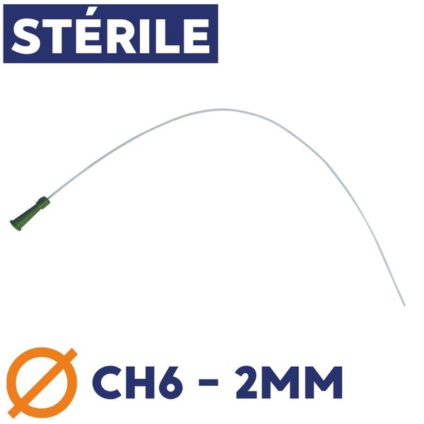 Sonde d'aspiration bronchique CH6 CH8 CH10CH12 CH14 CH16 CH18