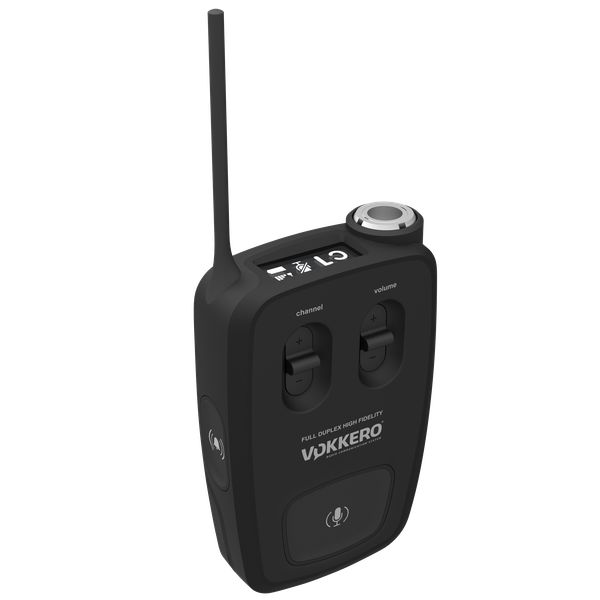 Système de communication radio Vokkero Guardian Plus - Kit de 3 utilisateurs avec oreillettes