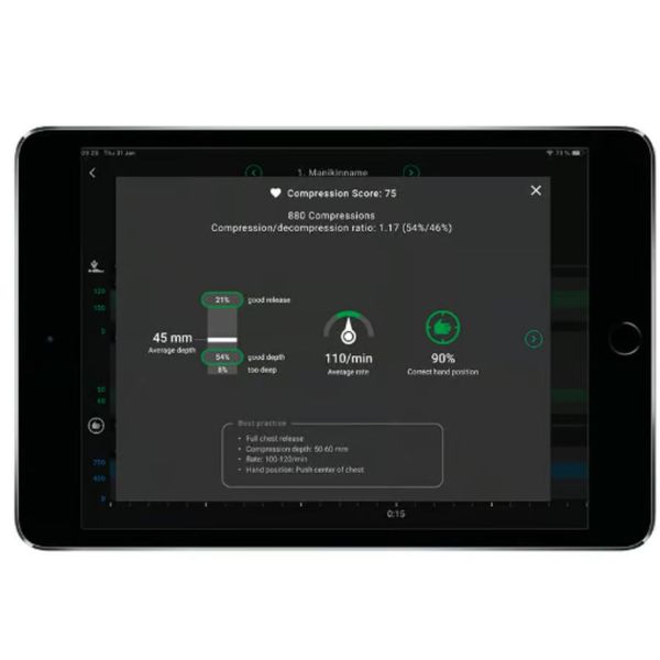 Mannequin secourisme Resusci Junior Laerdal QCPR